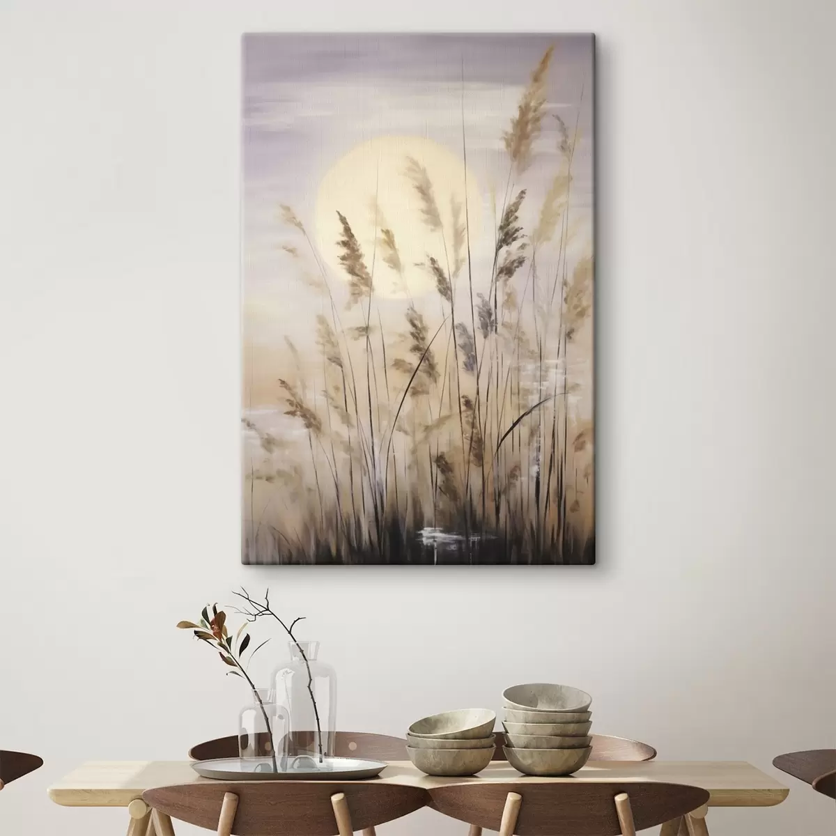 Fototapete Abstrakte Kräuter, Imitationsmalerei s50986