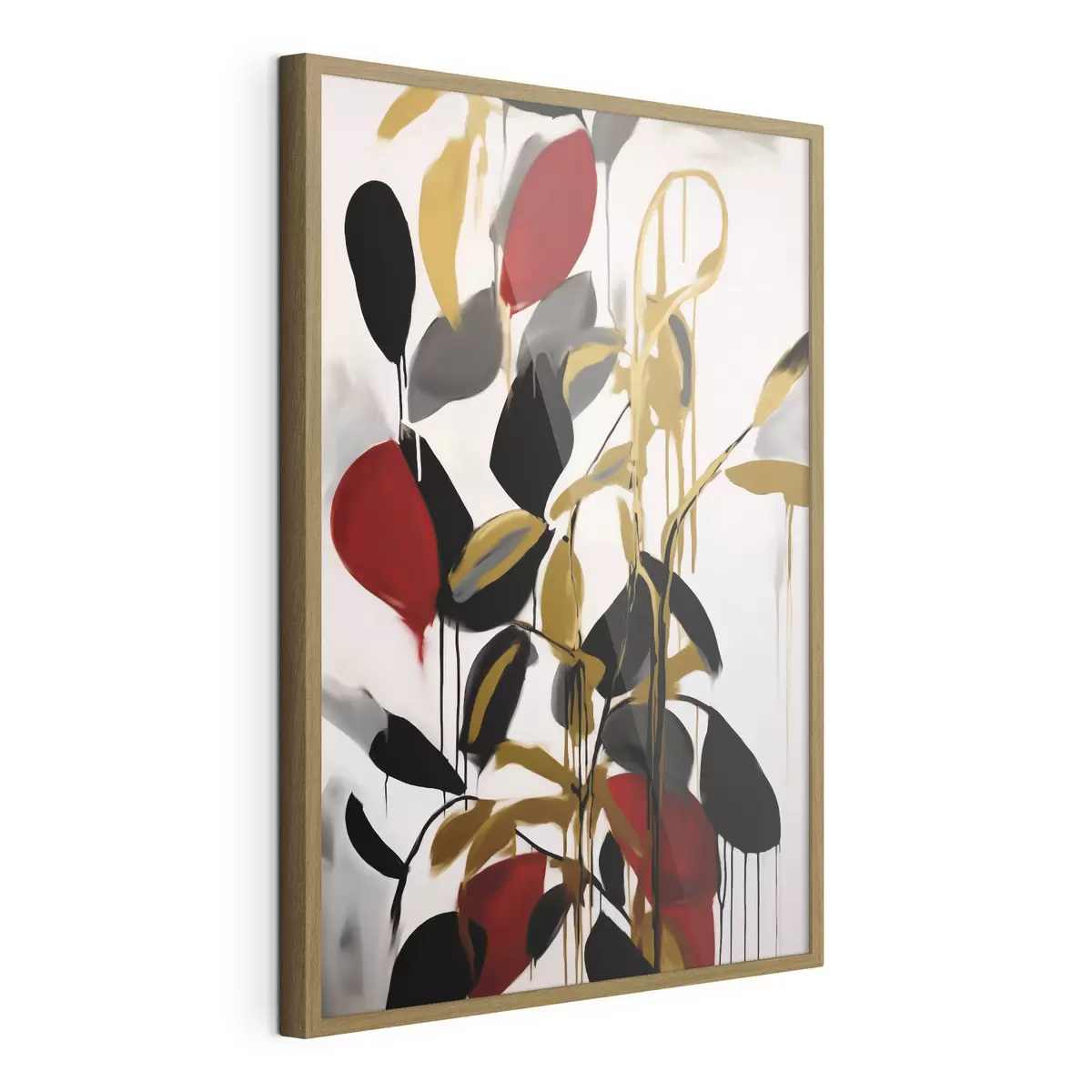 Poster Abstraktion, Nachahmung der Malerei f50983