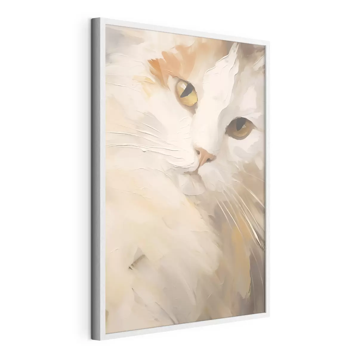 Poster Katze, Gemäldeimitation f50987