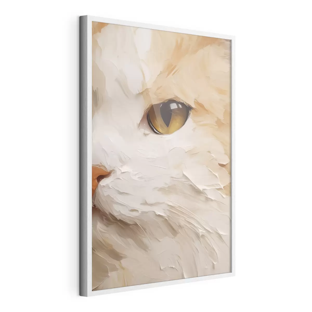Poster Katze, Gemäldeimitation f50988