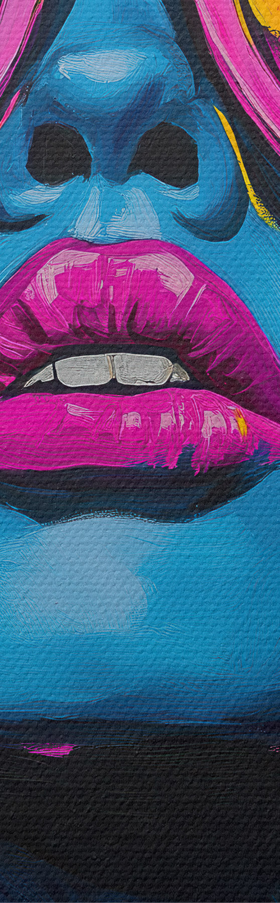 Fototapete Abstraktes Porträt s51009