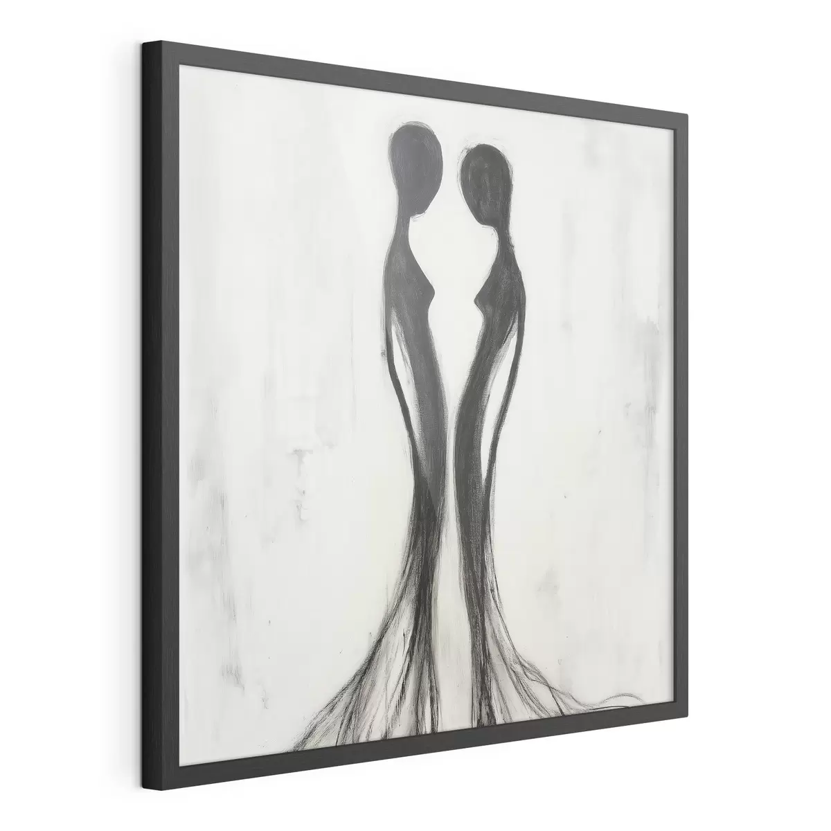 Poster Abstrakte weibliche Silhouetten f51004