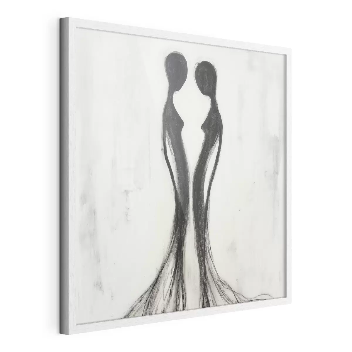Poster Abstrakte weibliche Silhouetten f51004