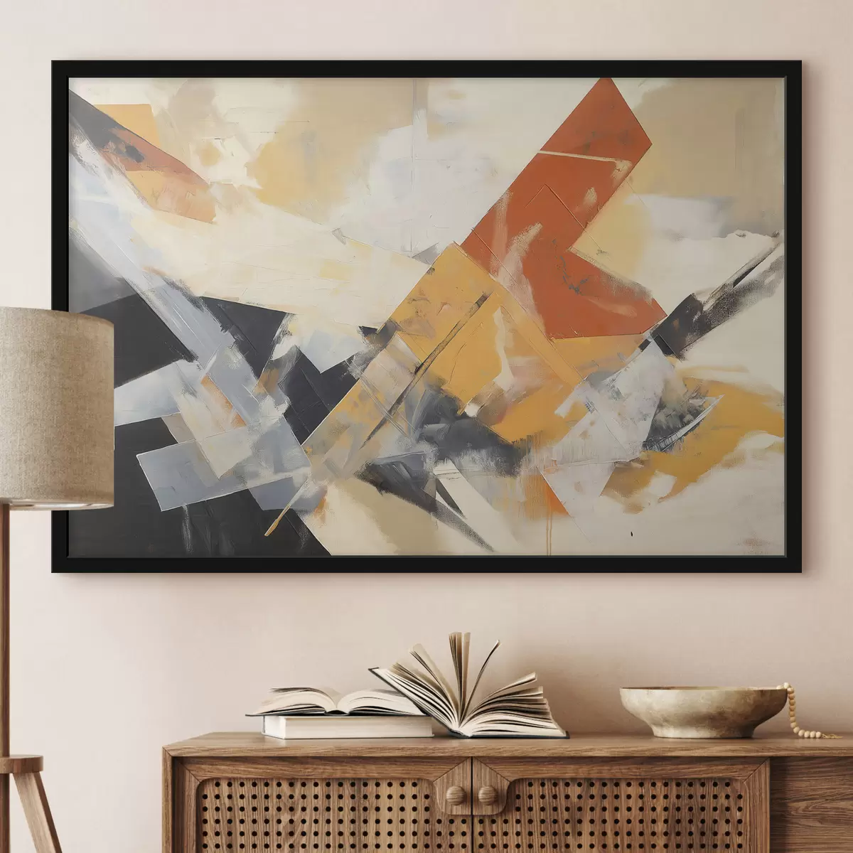 Poster Abstrakte Geometrie f51014