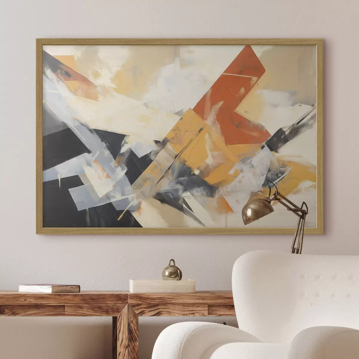Poster Abstrakte Geometrie f51014