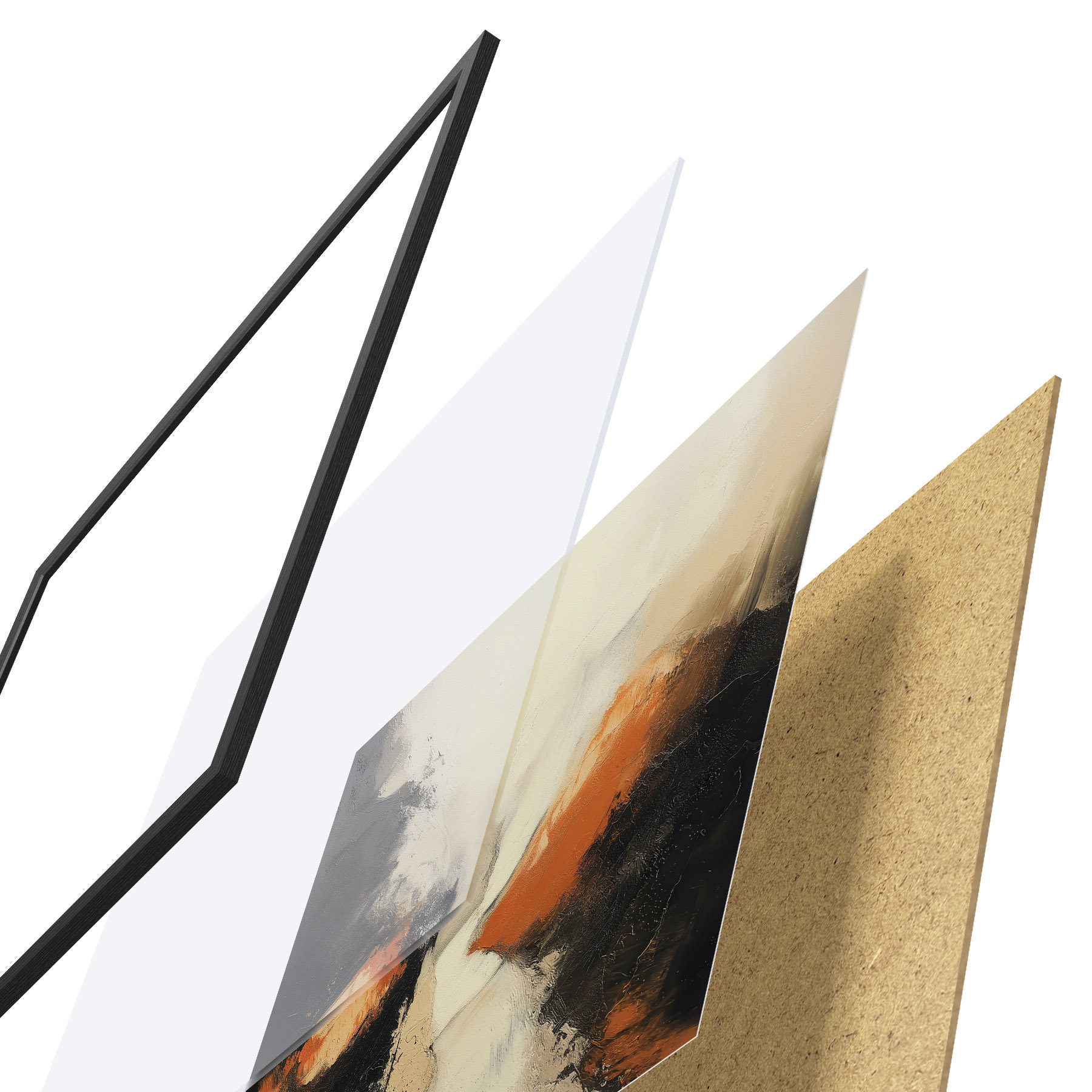 Poster Abstraktion f51016