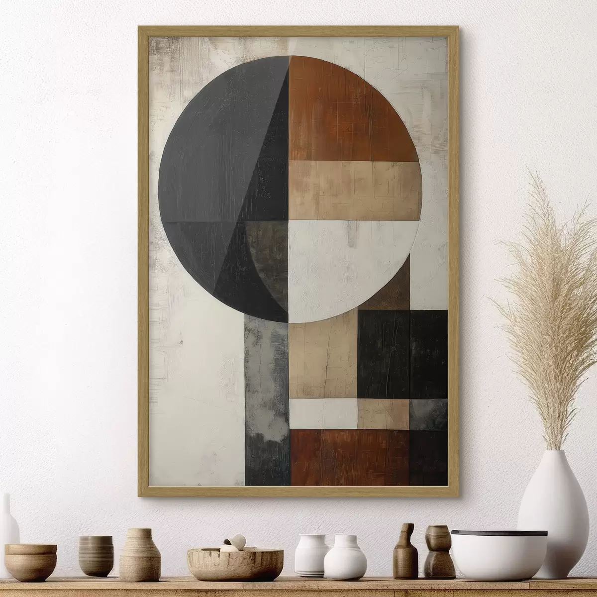 Poster Geometrische Abstraktion f51017