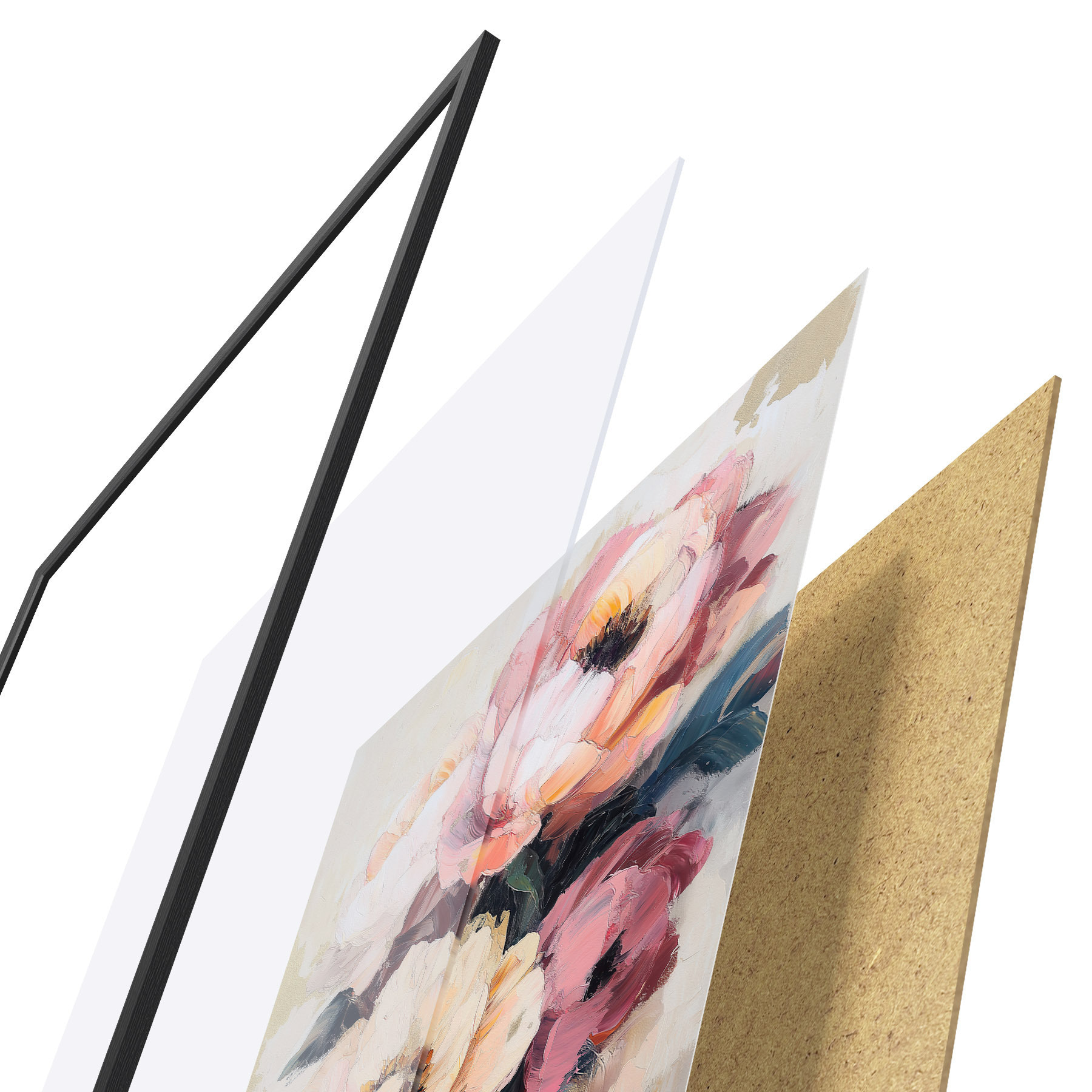 Poster Pfingstrosen d31071