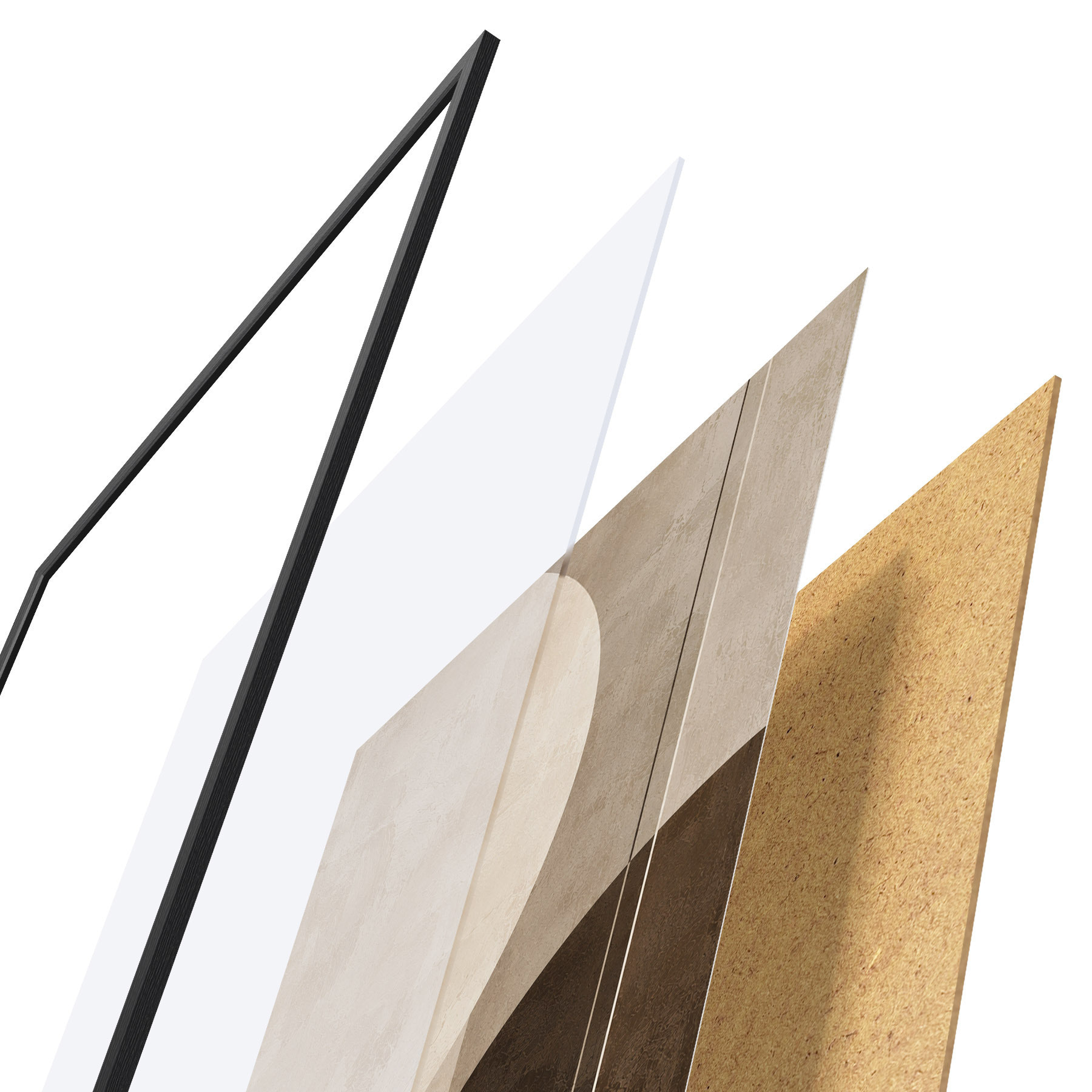 Poster Geometrie der Ruhe d31056