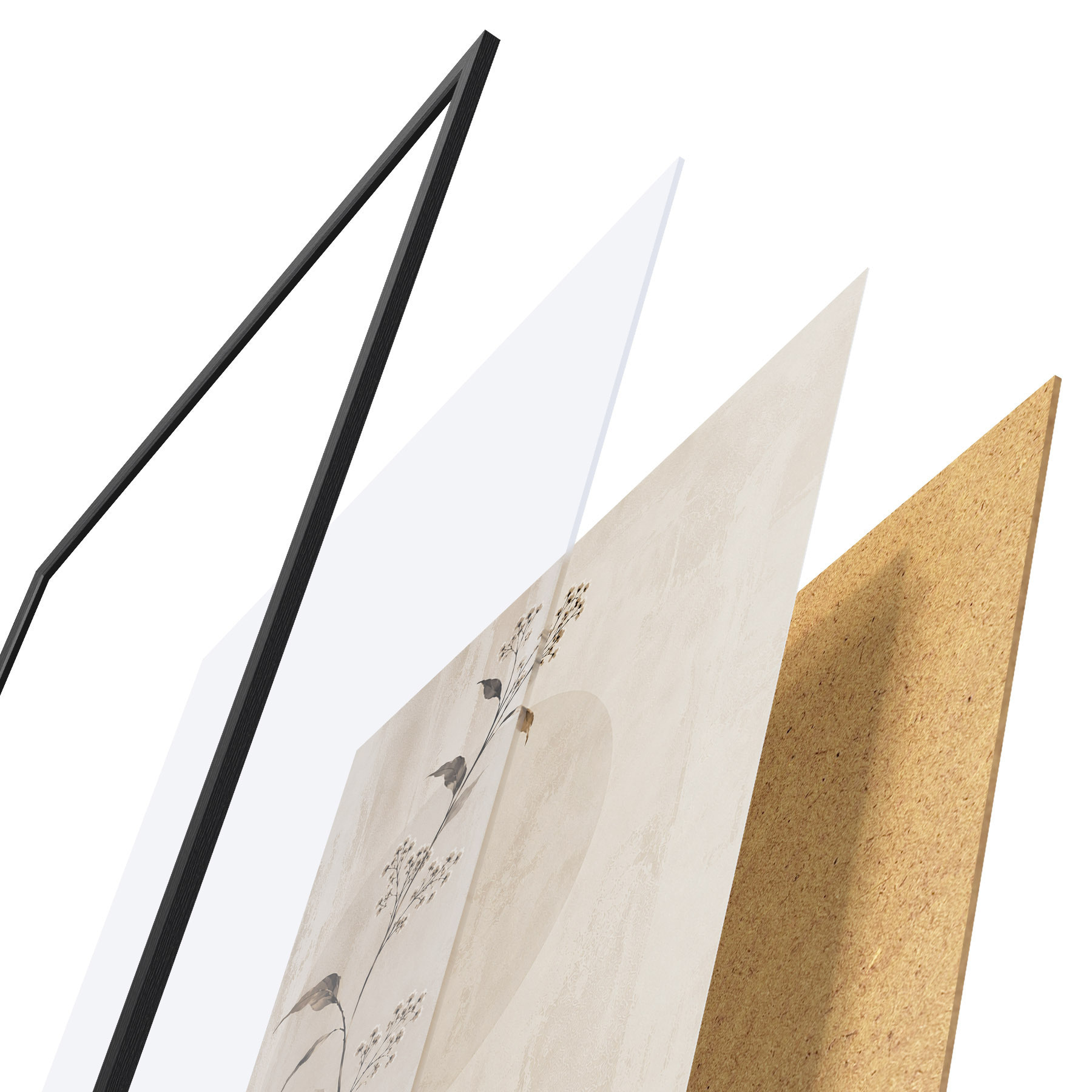 Poster Ruhige Eleganz f50725