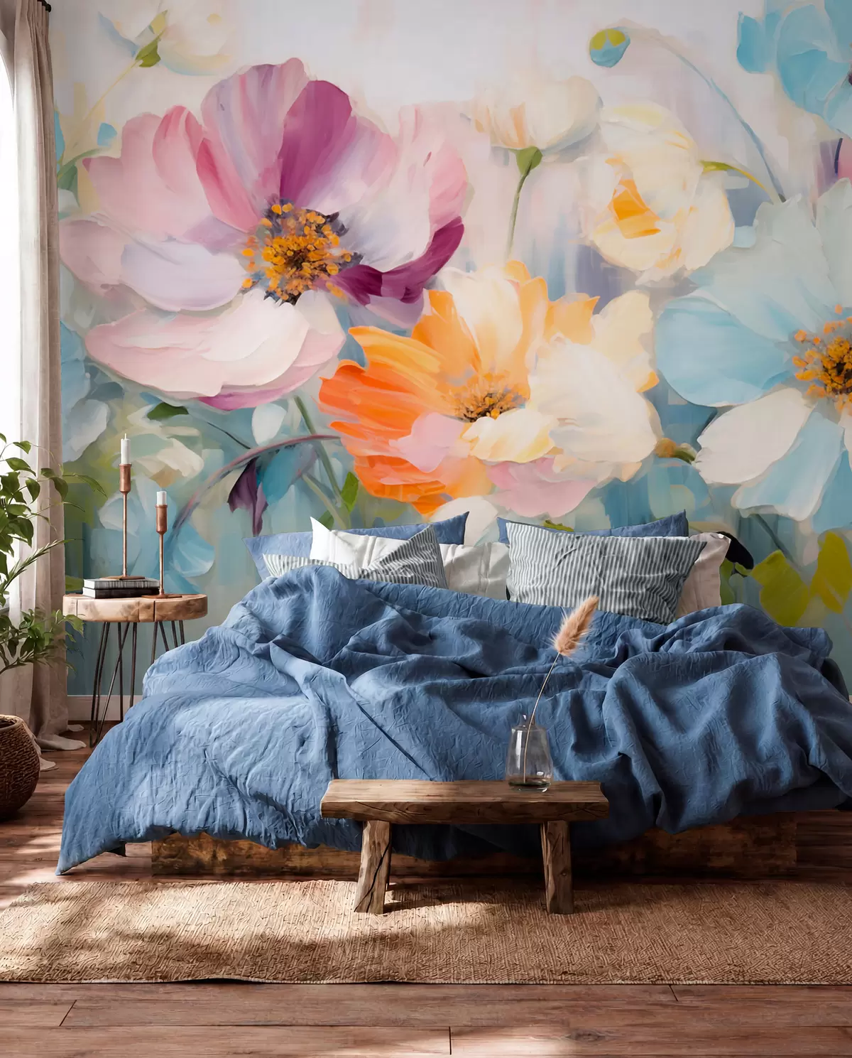 Fototapete Blumenfeld w05827