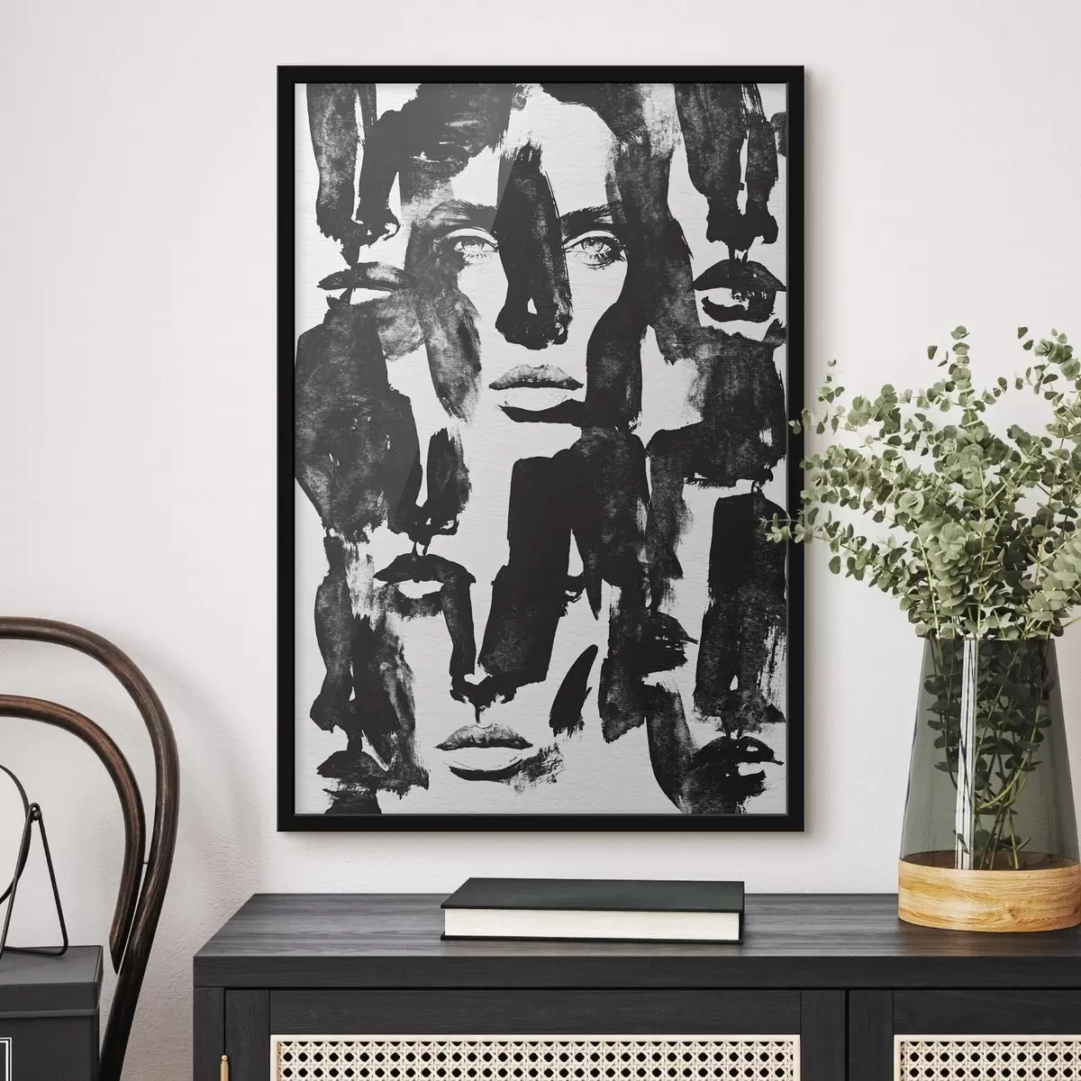 Poster Abstrakte Porträts f50861