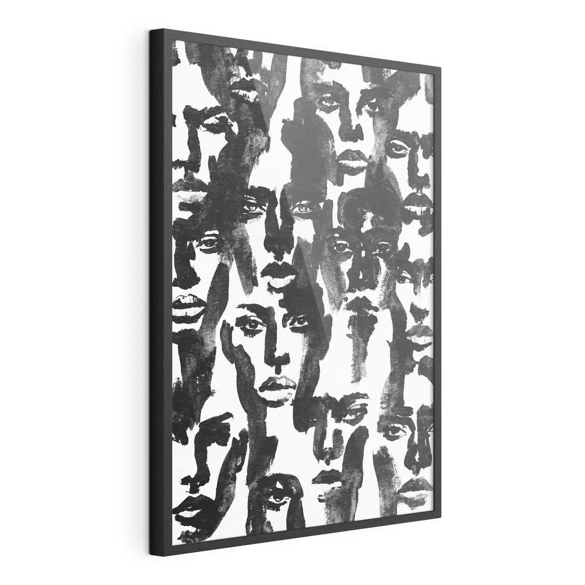 Poster Abstrakte Gesichter f50862