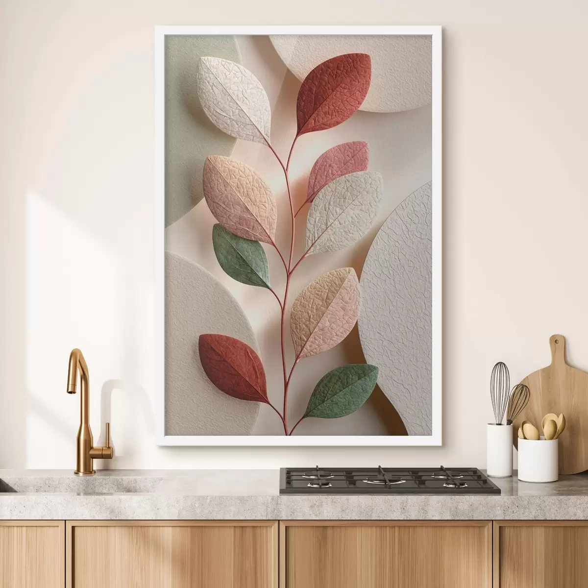 Poster Moderne botanische Komposition f50864