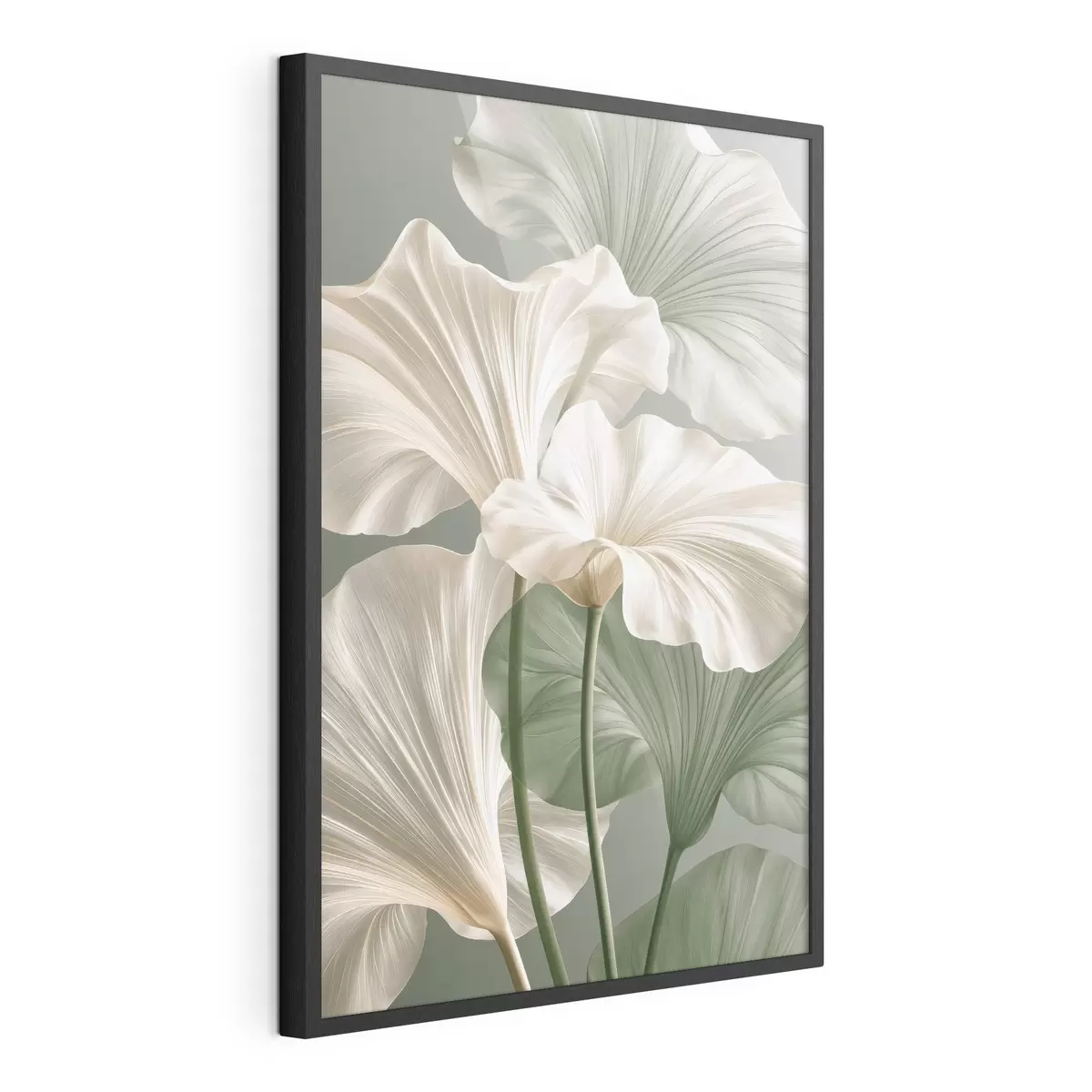 Poster Zarte Blätter f50868