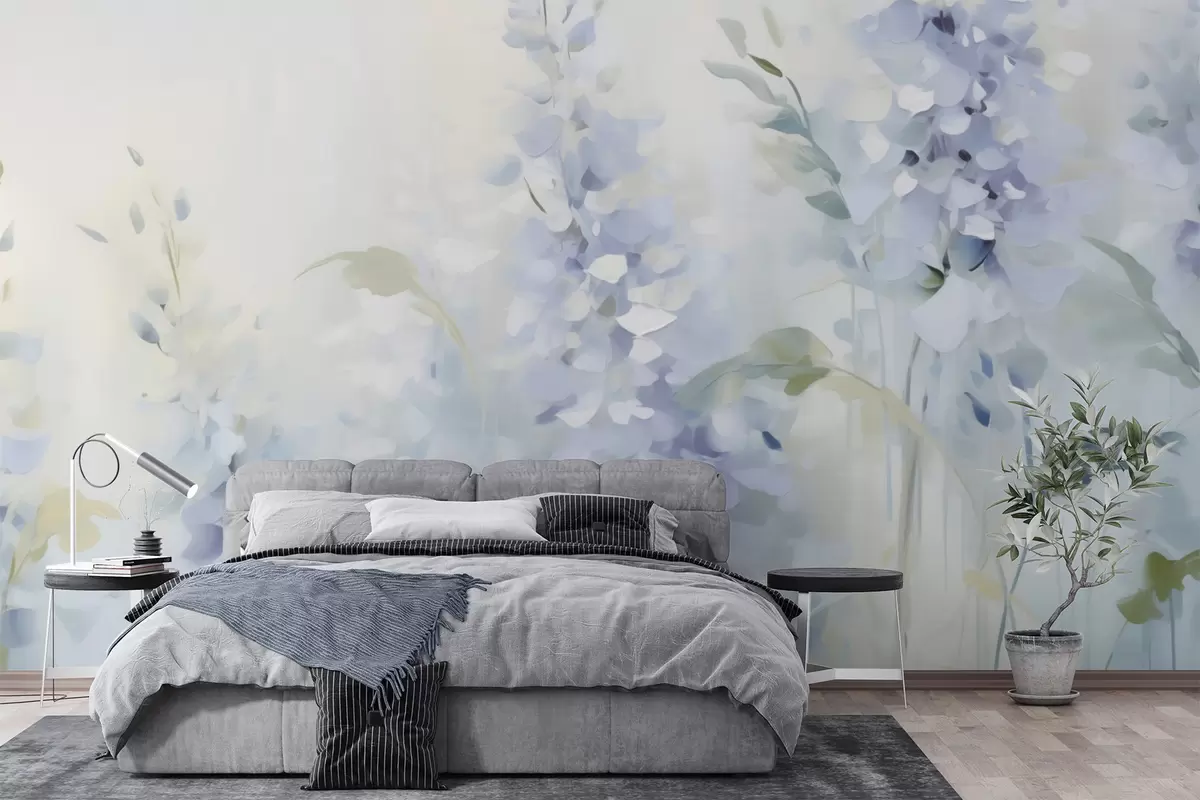 Fototapete Abstrakte Blumen w05995