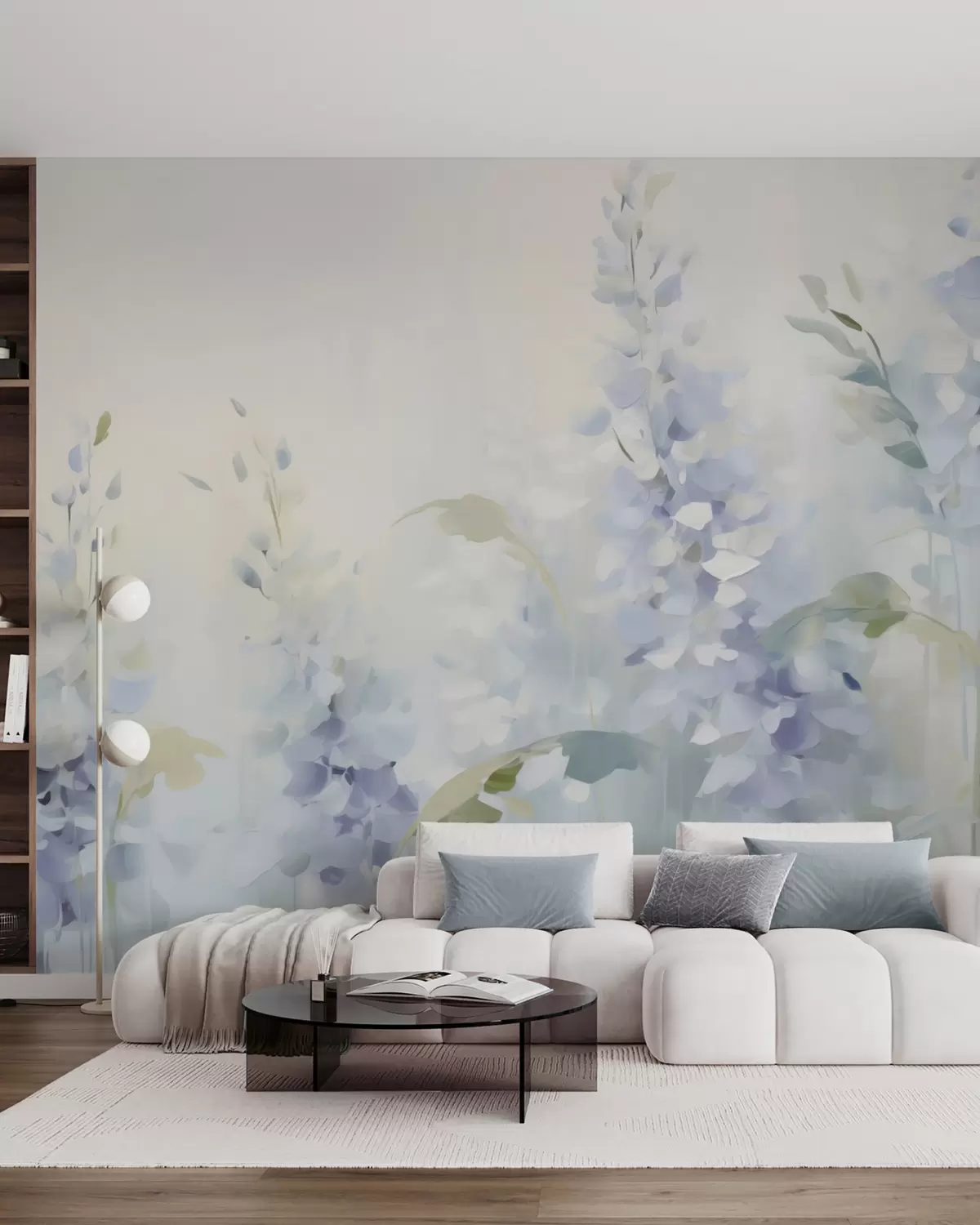 Fototapete Abstrakte Blumen w05995
