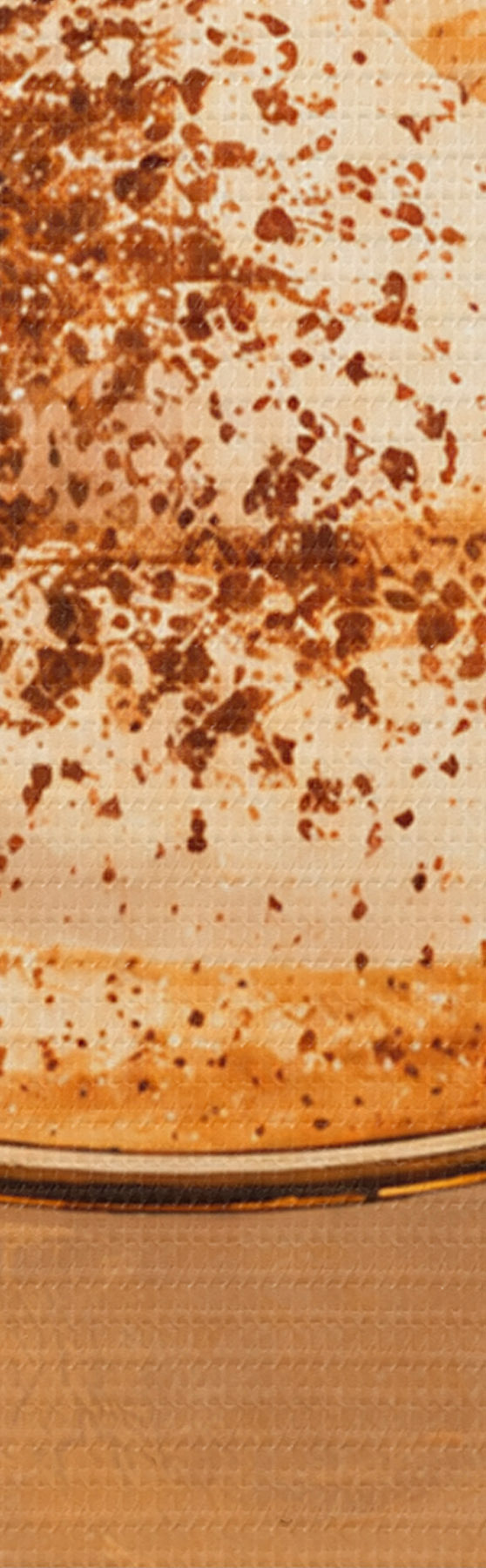 Fototapete Ein köstlicher Cappuccino, der Ihnen den Tag versüßt s50874