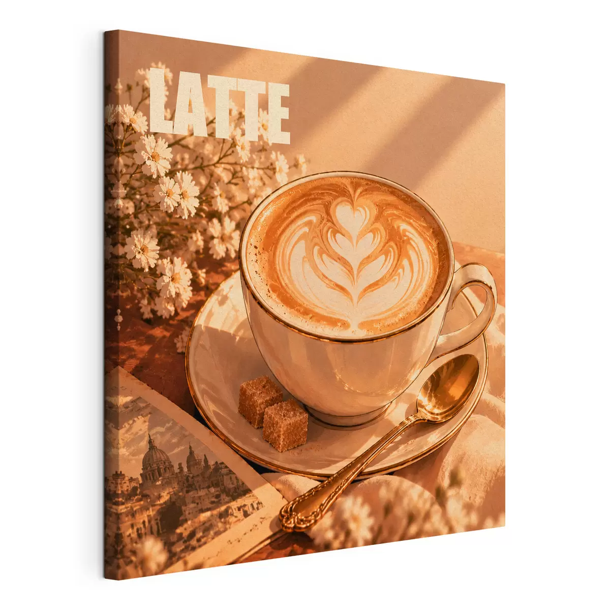 Fototapete Der perfekte Genuss für den Morgenkaffee s50873