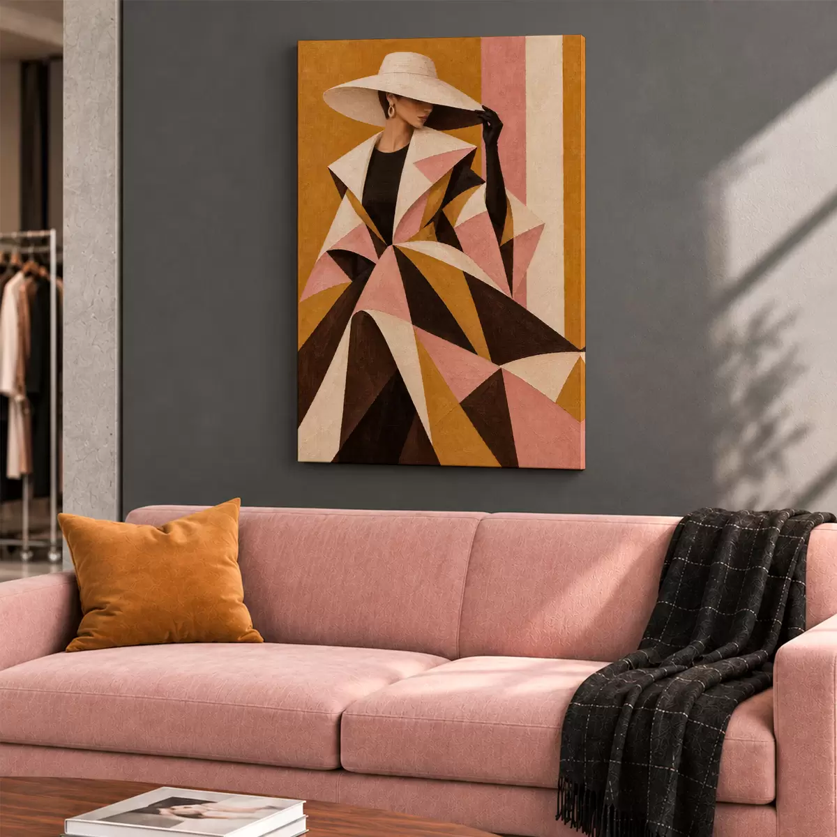 Fototapete Schicke Eleganz mit geometrischem Design s50882