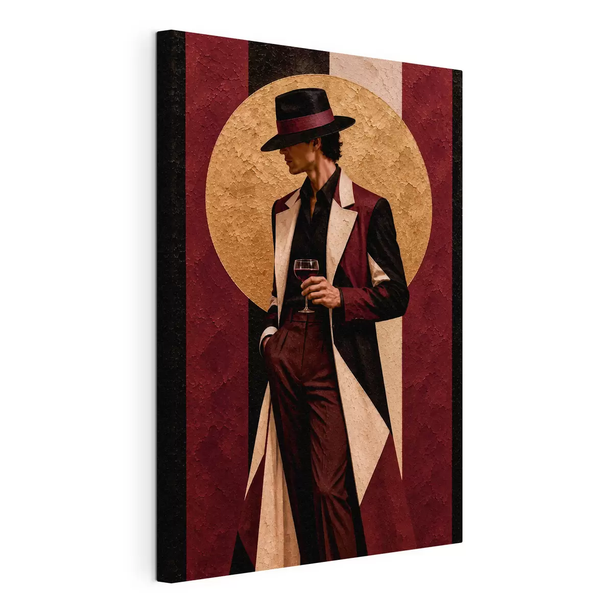 Fototapete Eleganter Stil mit einem raffinierten Drink s50886
