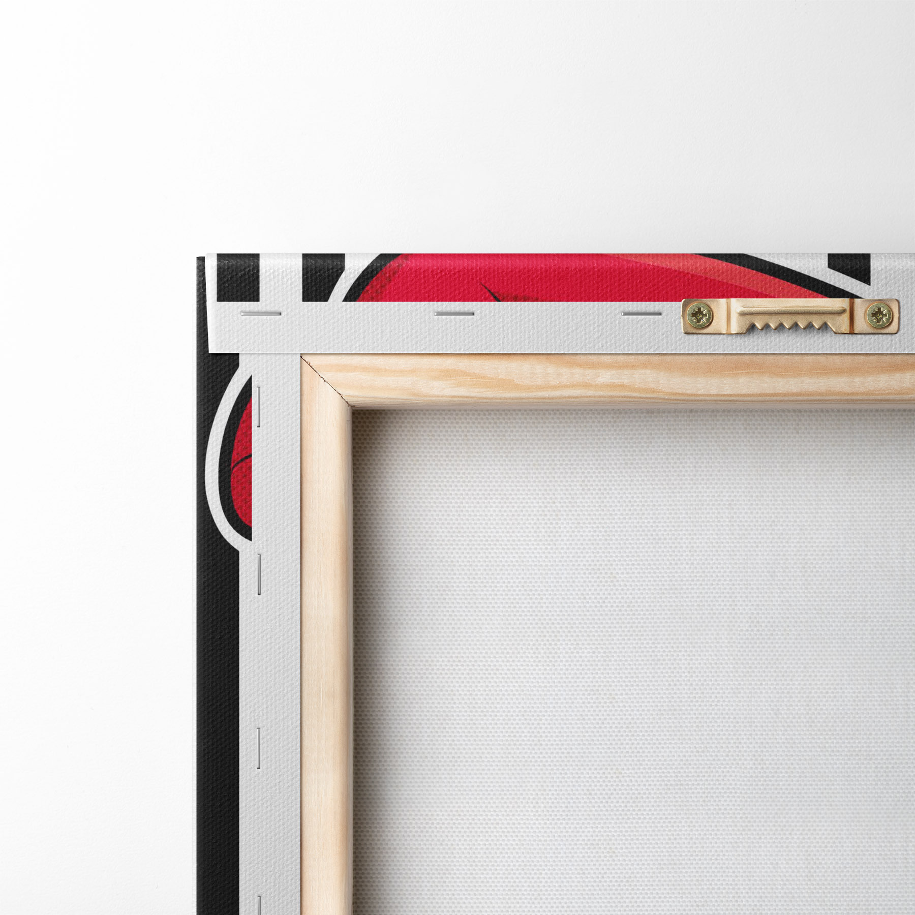 Fototapete Design eines roten Drehwahltelefons im Retro-Stil s50784