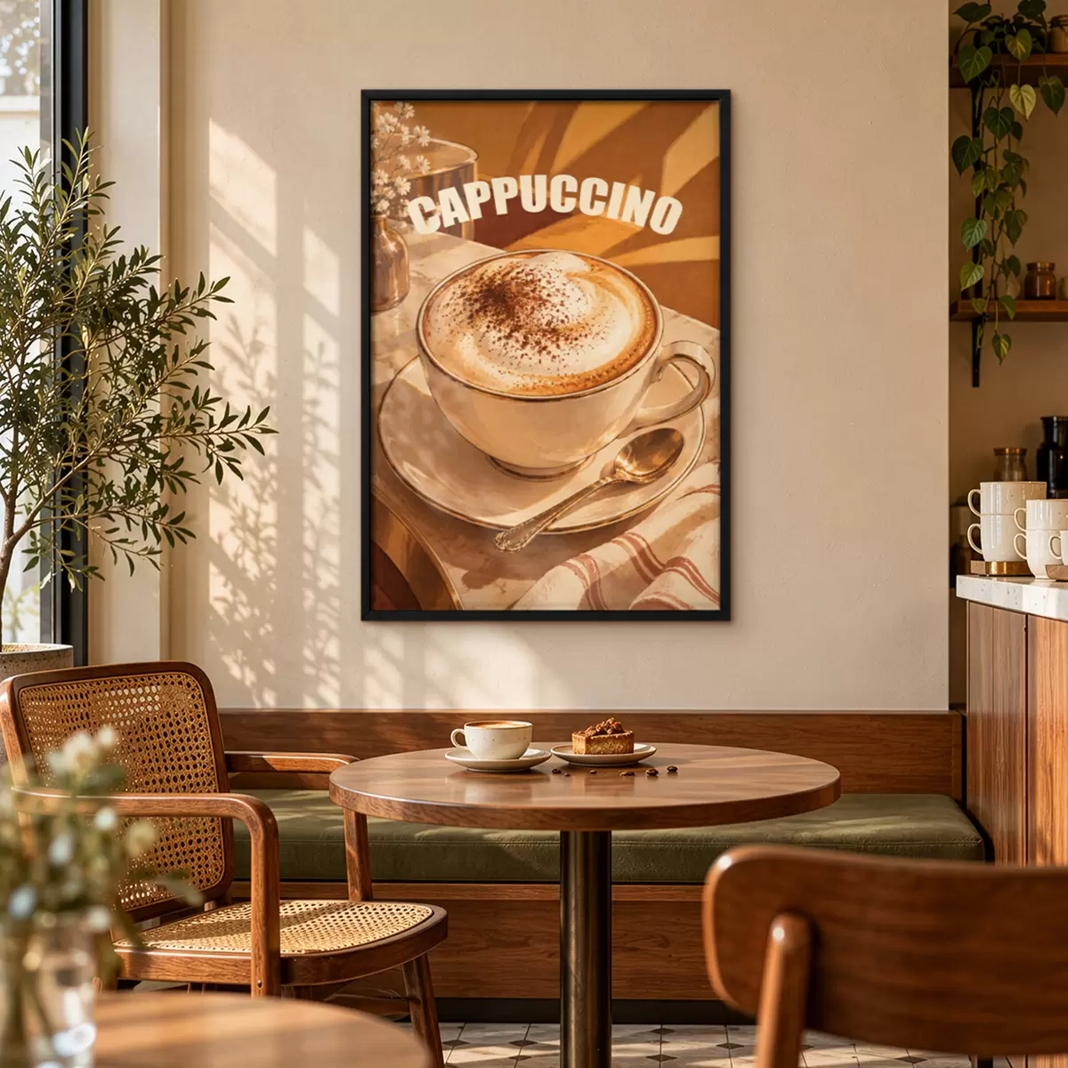 Poster Ein perfekt zubereiteter Genuss am Morgen f50874