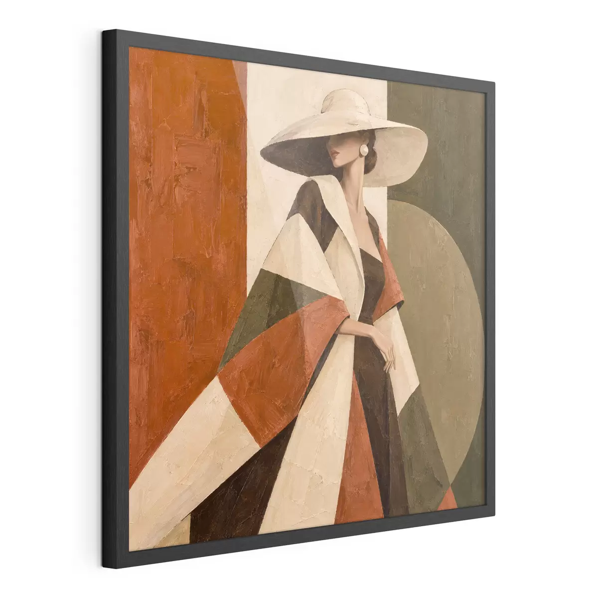 Poster Schicke Eleganz in leuchtenden Farben f50879