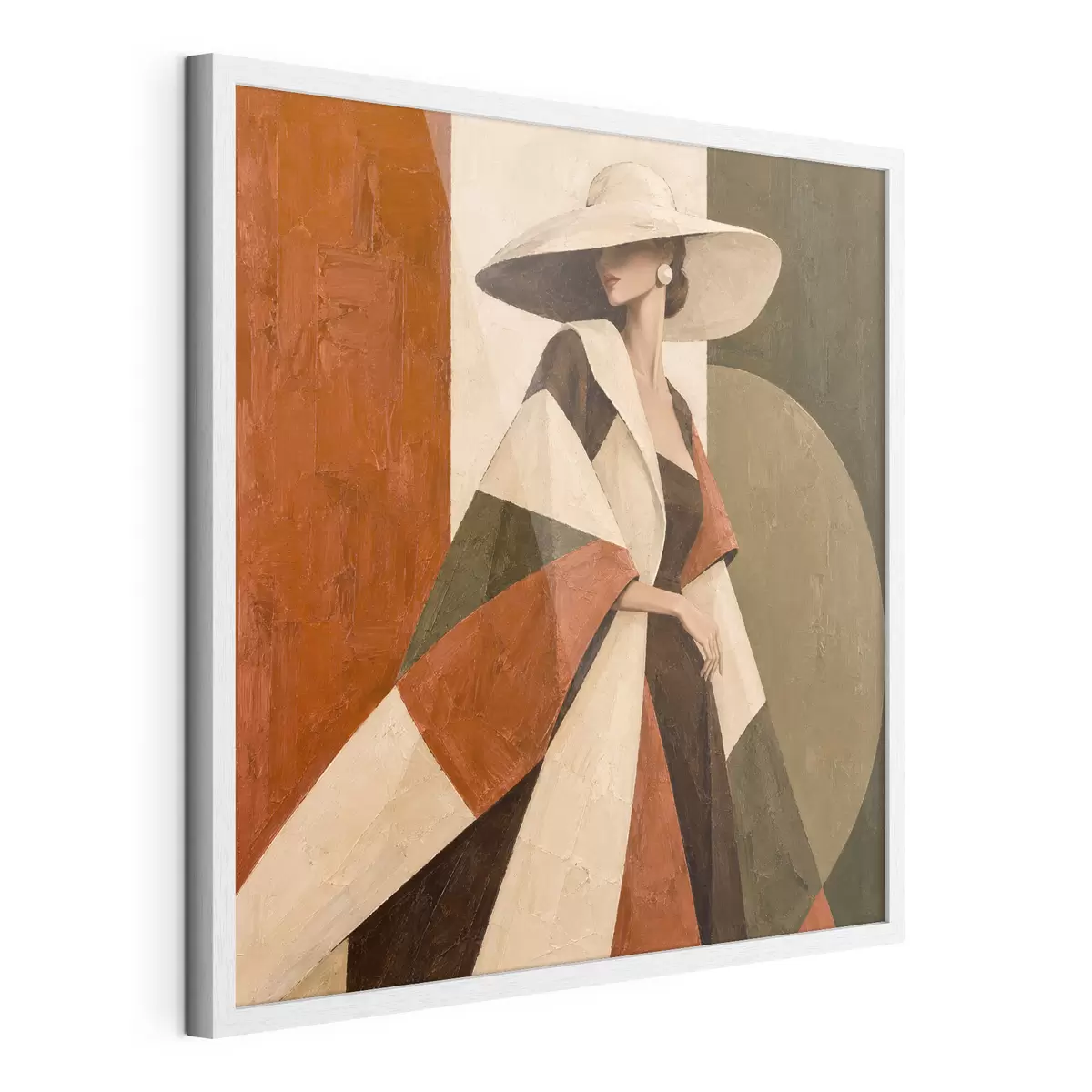 Poster Schicke Eleganz in leuchtenden Farben f50879