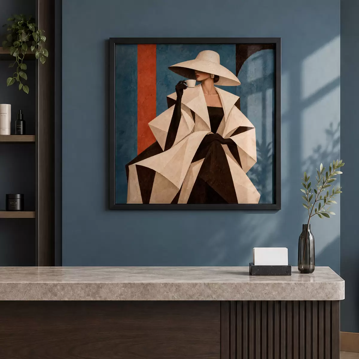 Poster Elegante Mode mit modernem Touch f50881