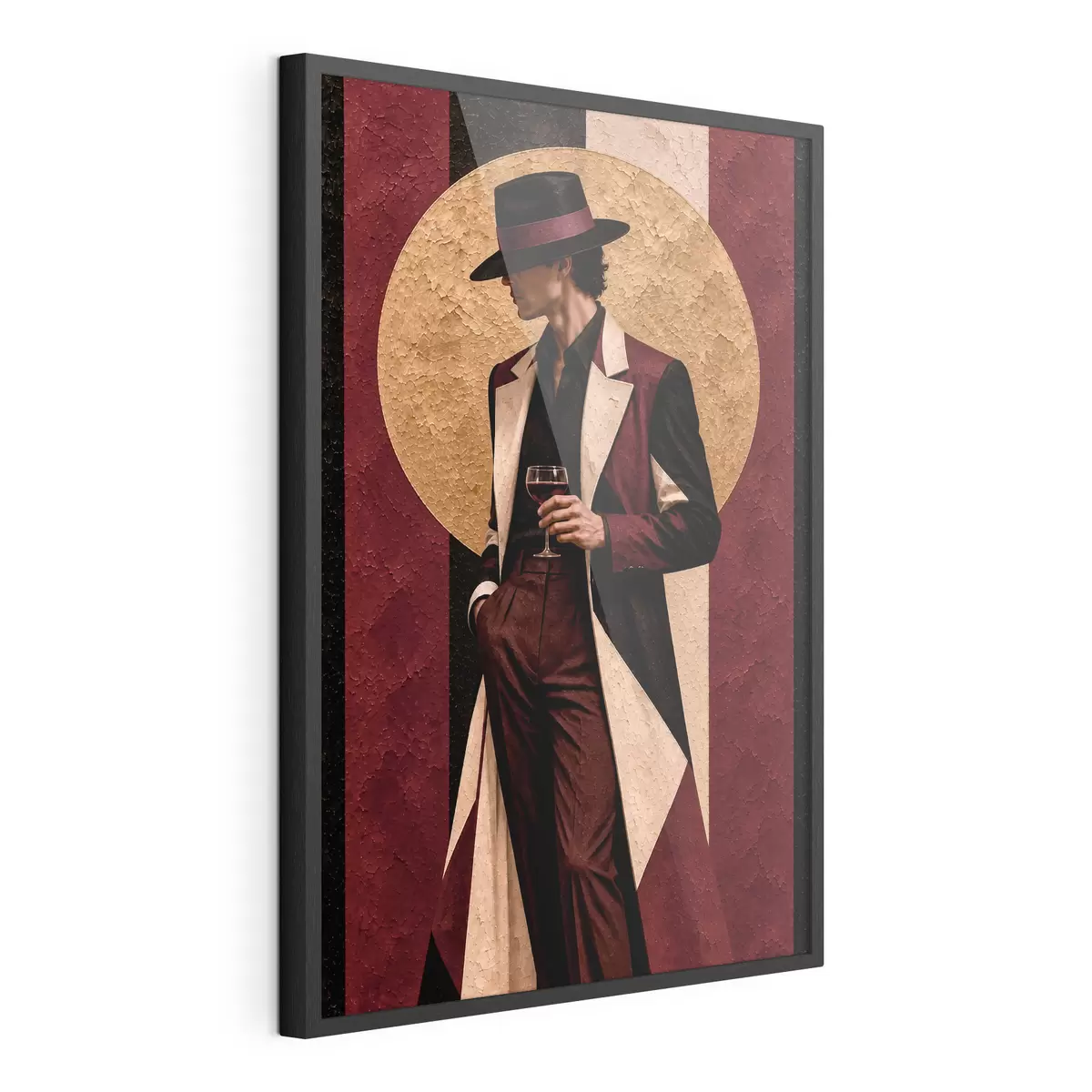 Poster Schicke Eleganz mit Vintage-Flair f50886