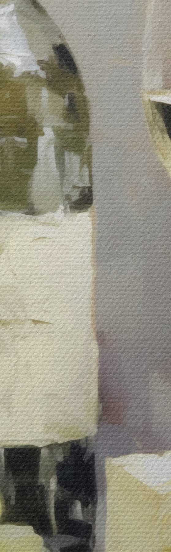 Fototapete Eine Flasche Wein und Weintrauben, die Nachbildung eines Gemäldes s51135