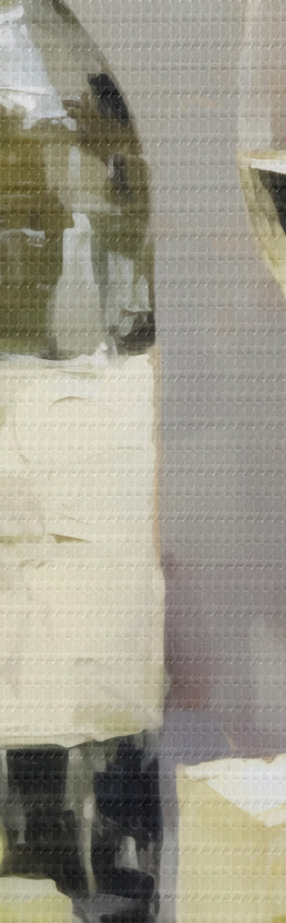 Fototapete Eine Flasche Wein und Weintrauben, die Nachbildung eines Gemäldes s51135