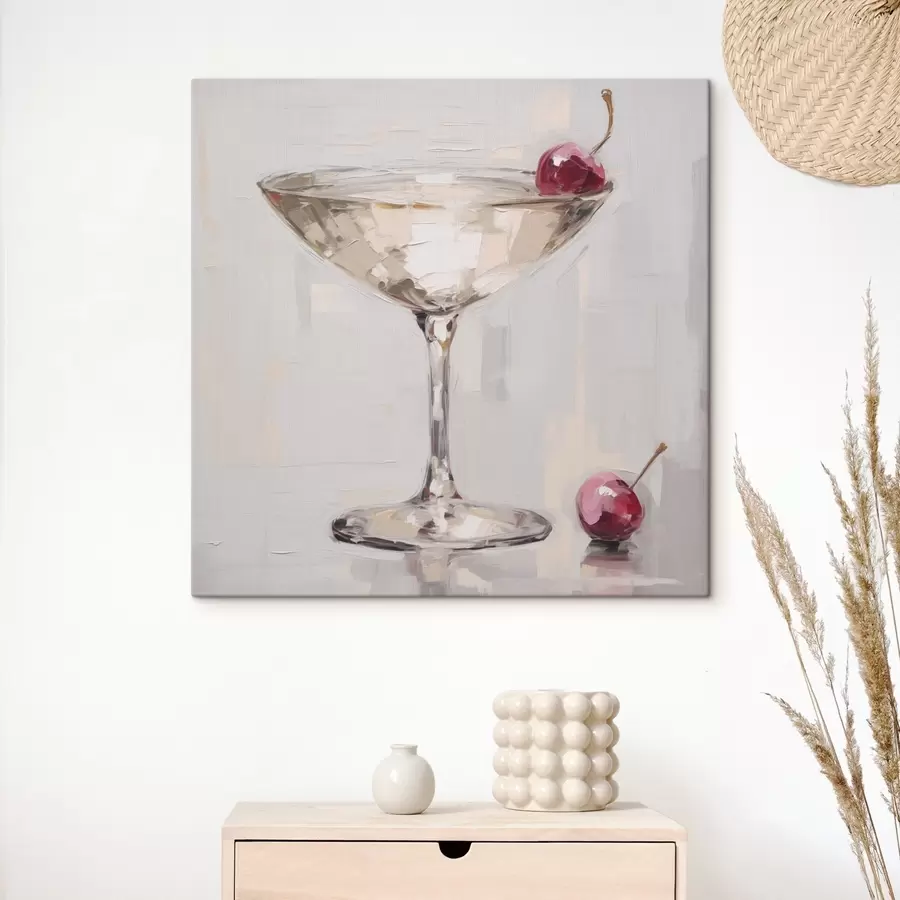 Fototapete Cocktail, Nachbildung eines Gemäldes s51137