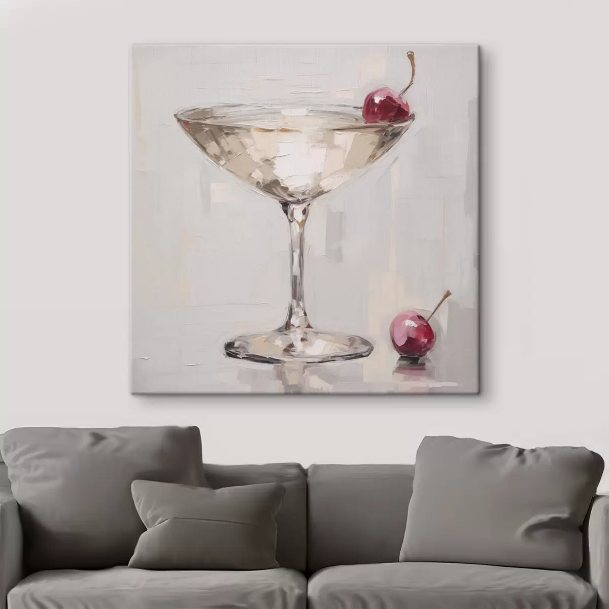 Fototapete Cocktail, Nachbildung eines Gemäldes s51137