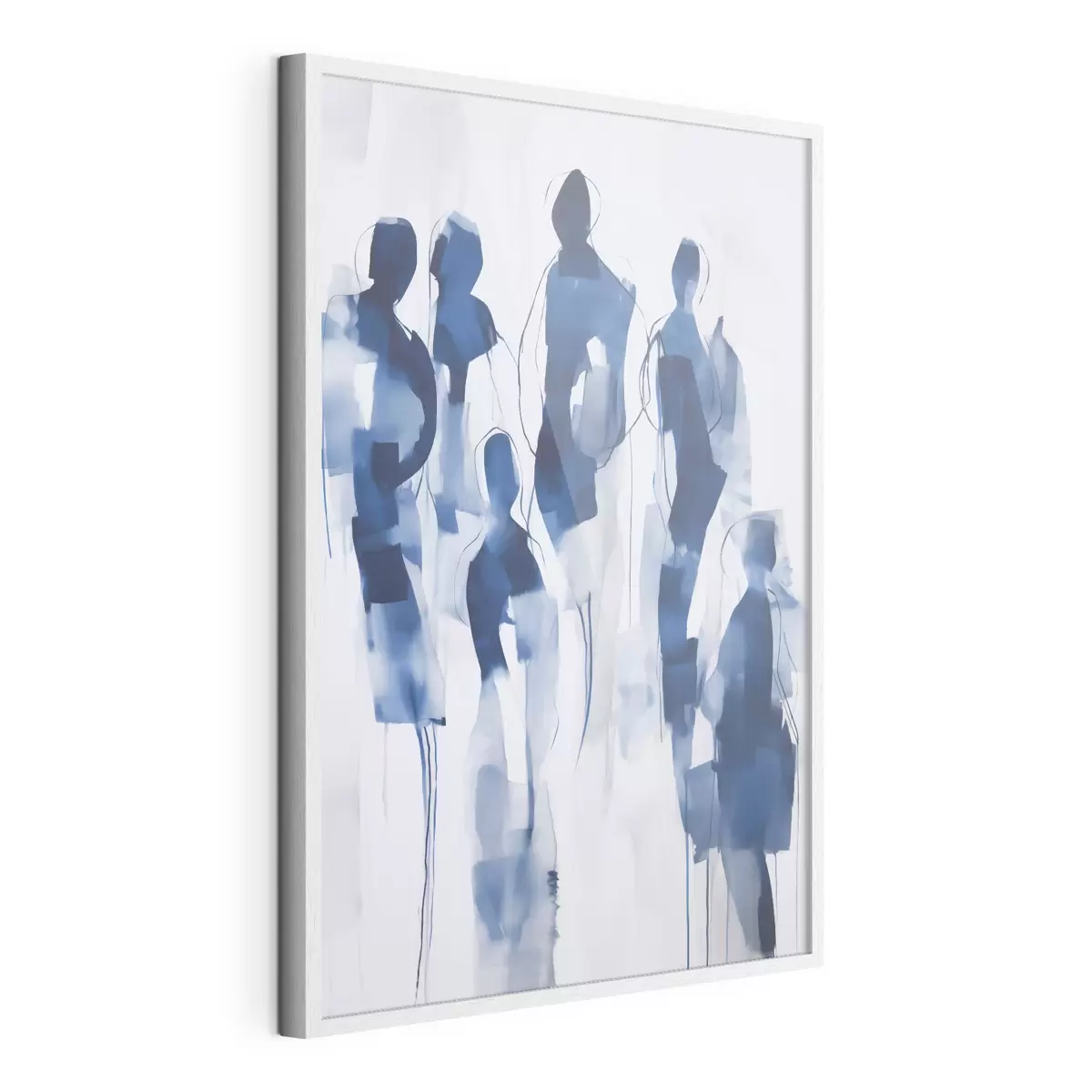 Poster Silhouetten, Nachahmung der Malerei f51132