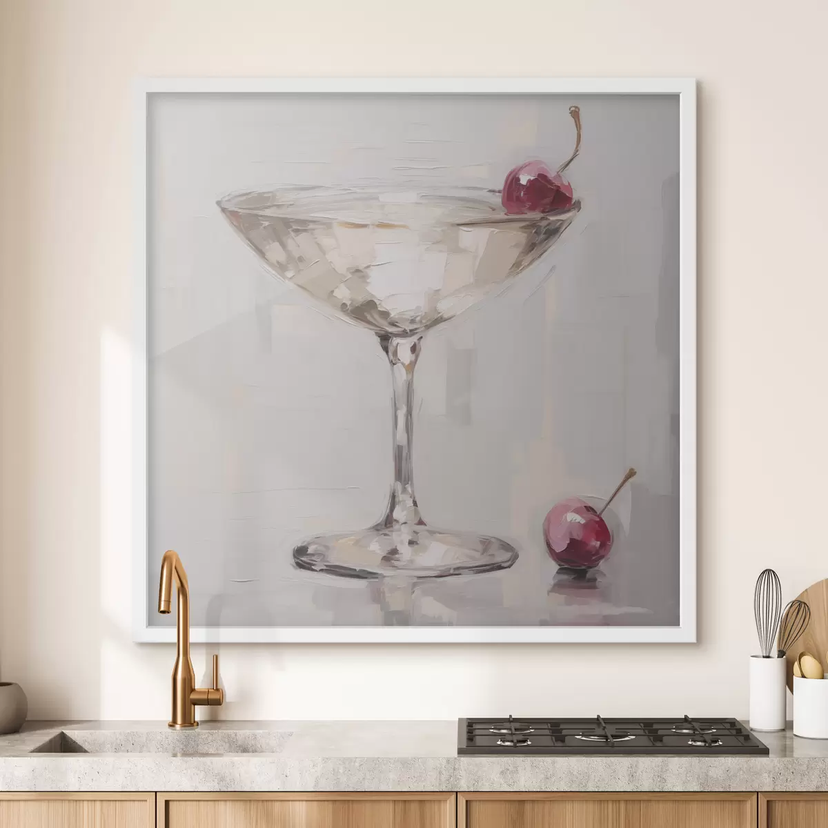 Poster Cocktail, Nachbildung eines Gemäldes f51137