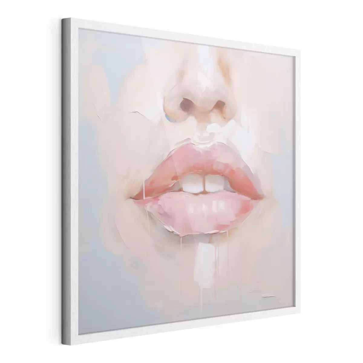 Poster Lippen, Nachbildung eines Gemäldes f51138