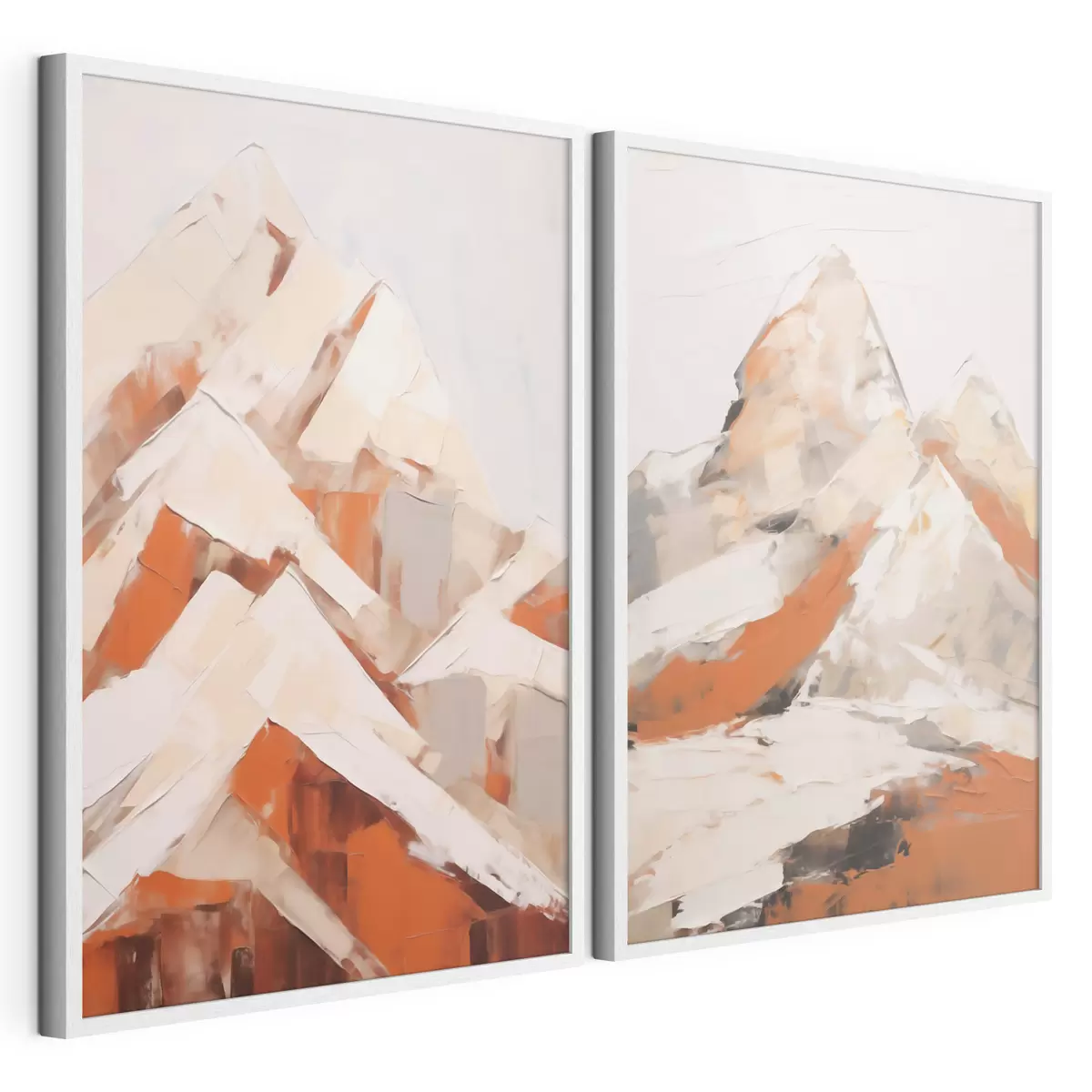 Poster Berge, Nachbildung eines Gemäldes d31094