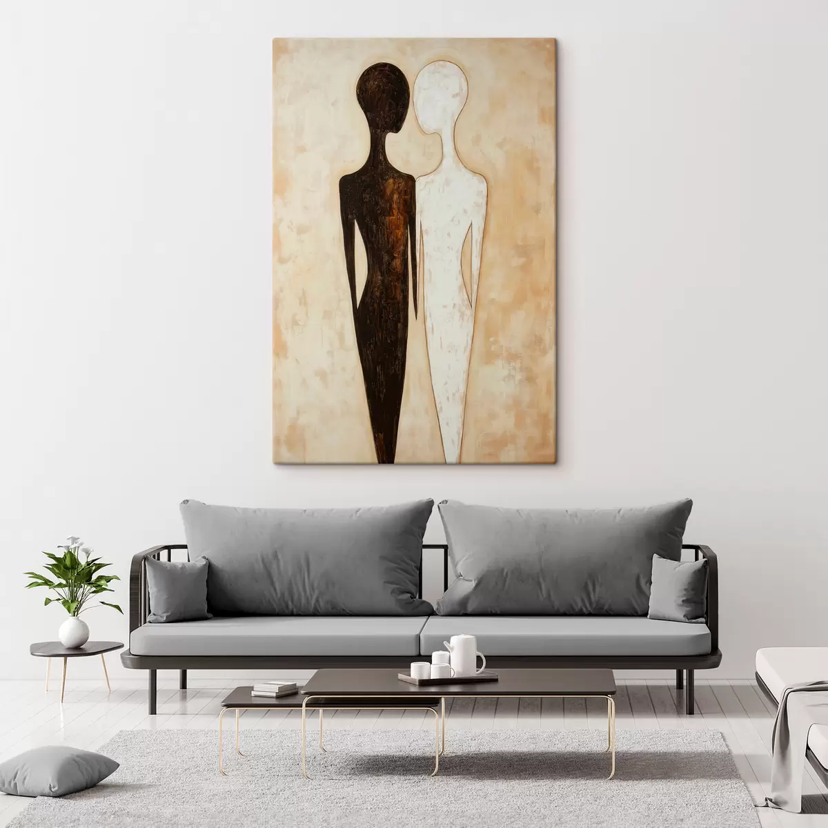 Fototapete Abstrakte Silhouetten s51059