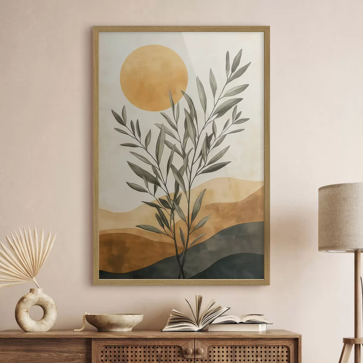 Poster Ein Olivenzweig f51055
