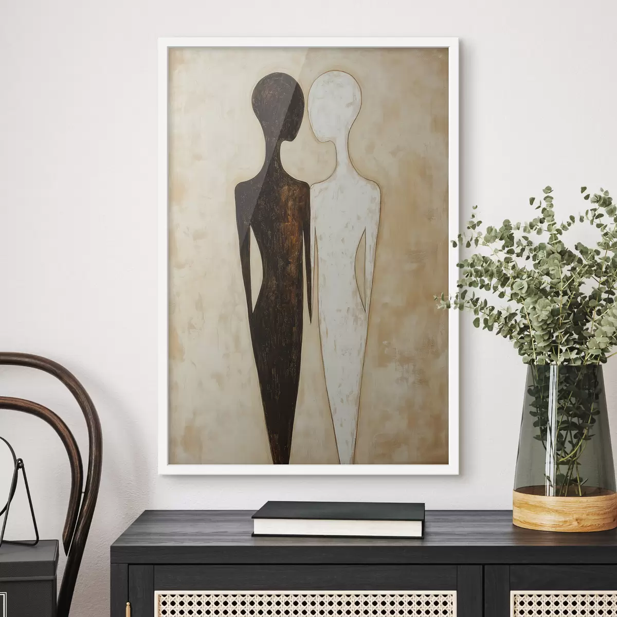 Poster Abstrakte Silhouetten f51059