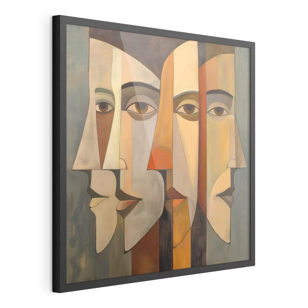 Poster Abstrakte Gesichter f51067