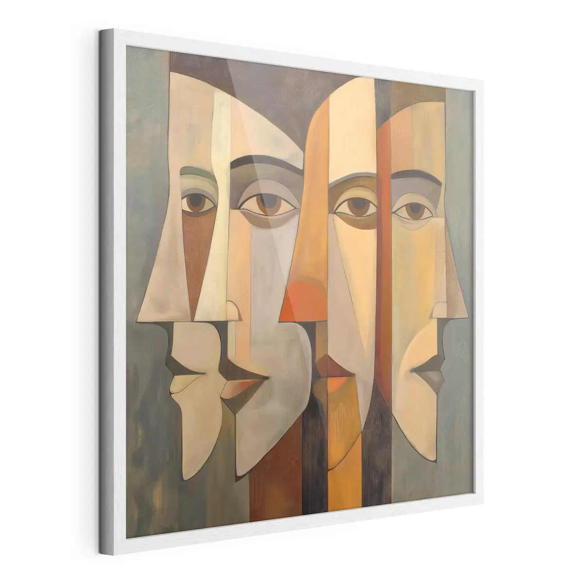 Poster Abstrakte Gesichter f51067
