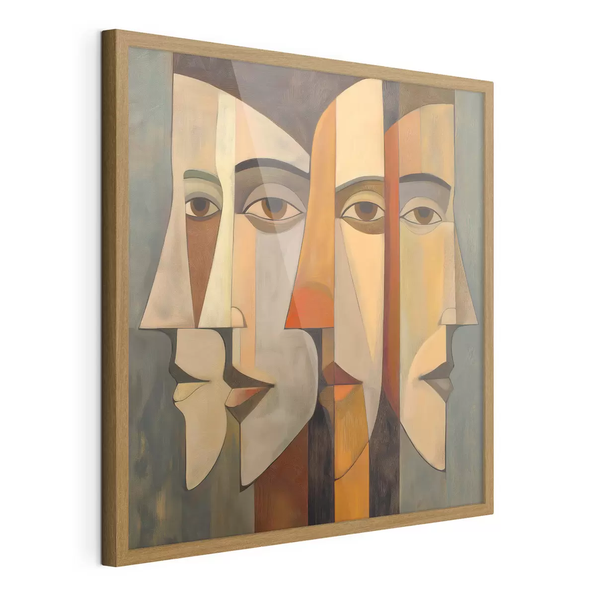 Poster Abstrakte Gesichter f51067