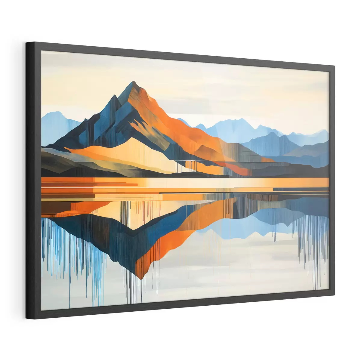 Poster Farbenfrohe Berge f51070