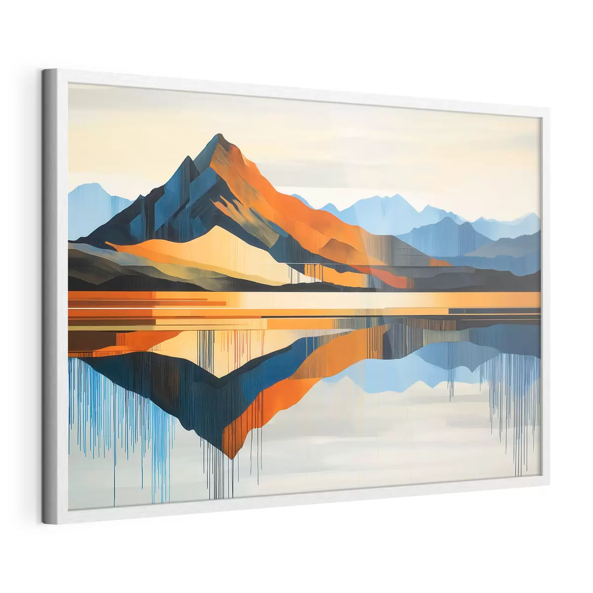 Poster Farbenfrohe Berge f51070