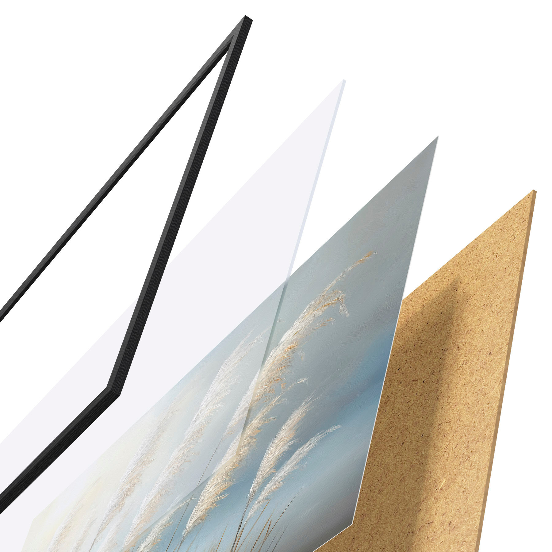 Poster Schilf f51071