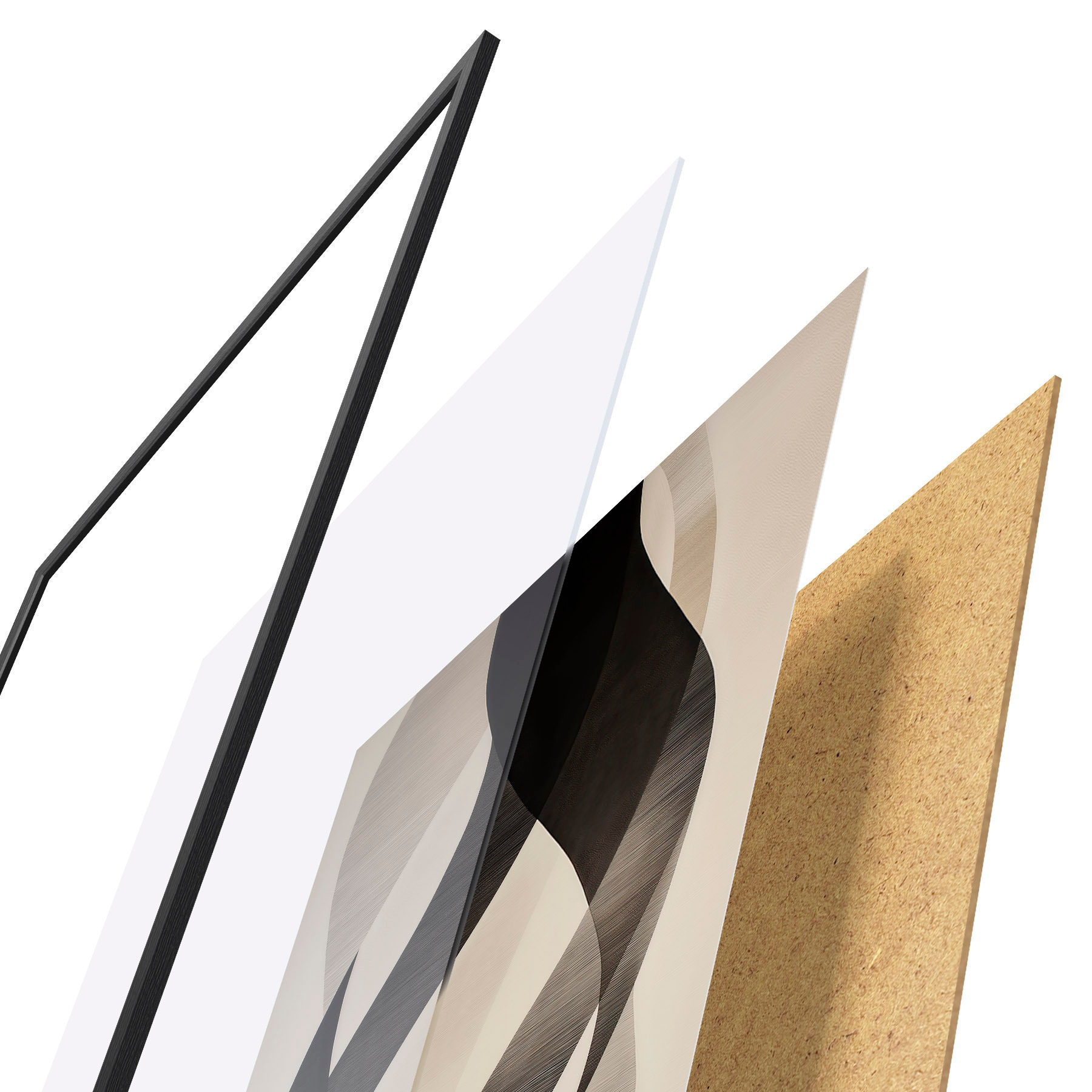 Poster Abstraktion f51074