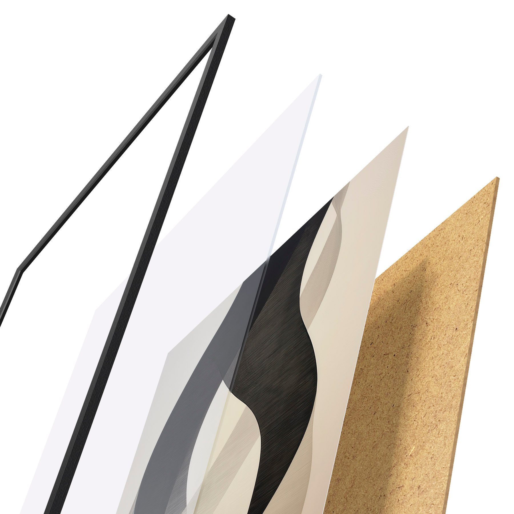 Poster Abstraktion f51075